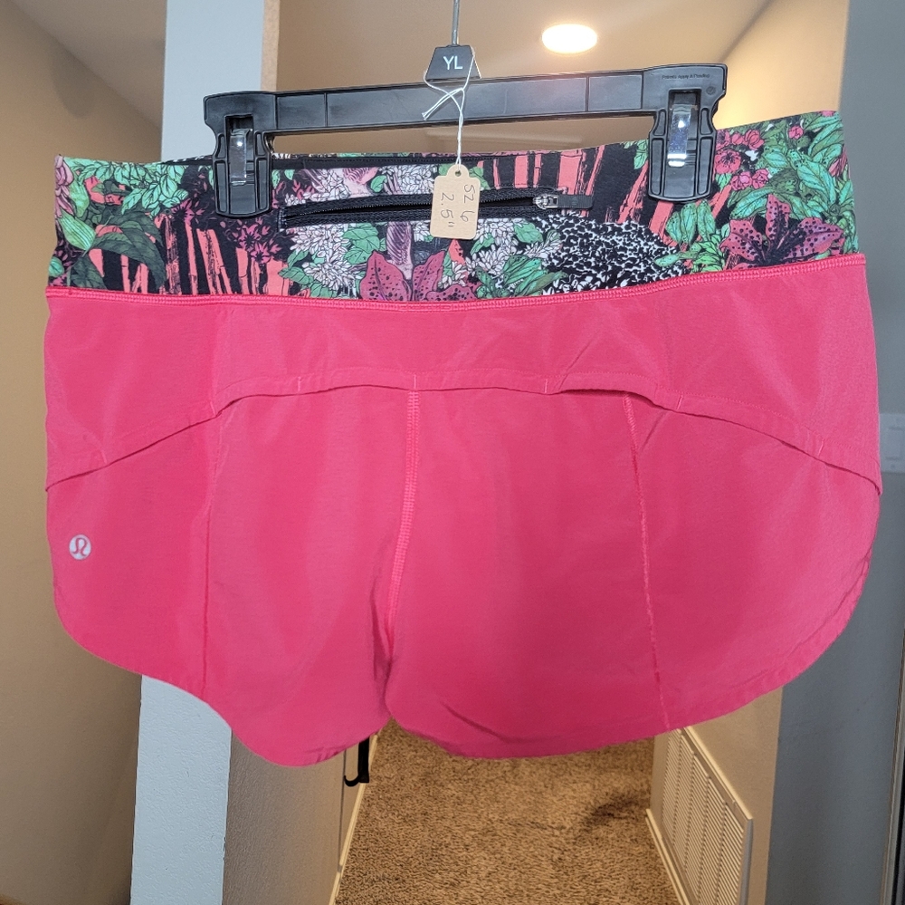 lululemon athletica Pink Women Shorts